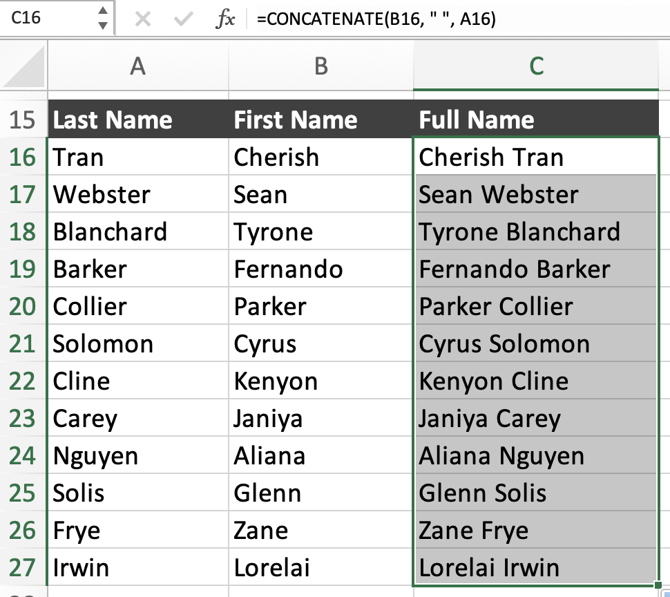 What Does It Mean To Use Concatenate In Excel Why It Matters