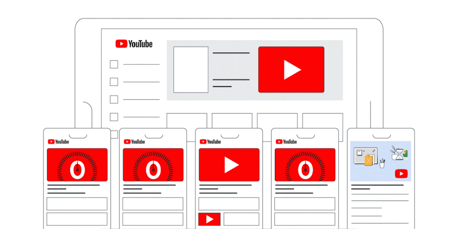 práticas recomendadas de anúncios de sobreposição do youtube: experimente diferentes formatos 