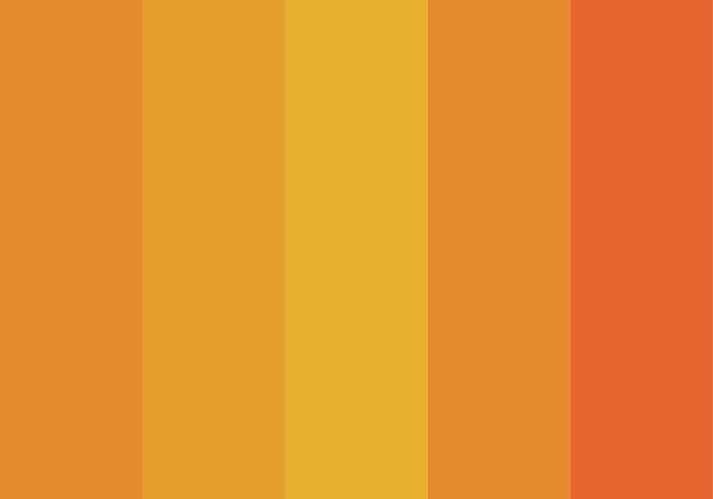 Autumn Harvest colour palette