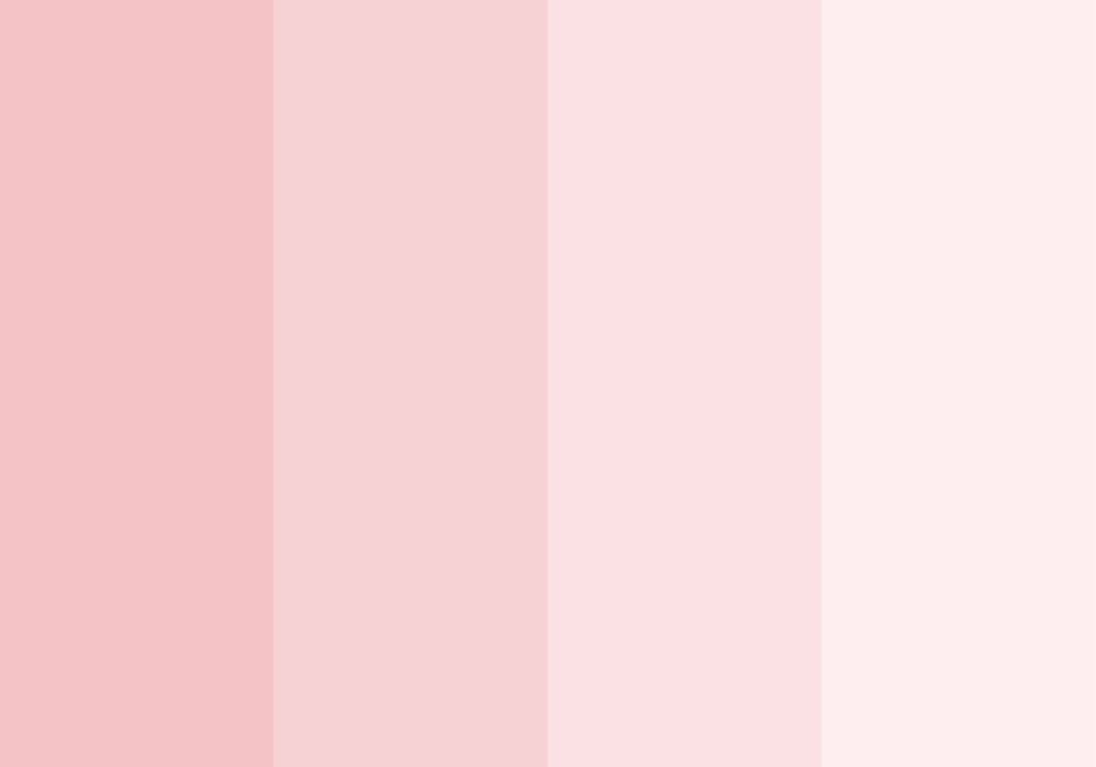  Subtle Blush colour palette