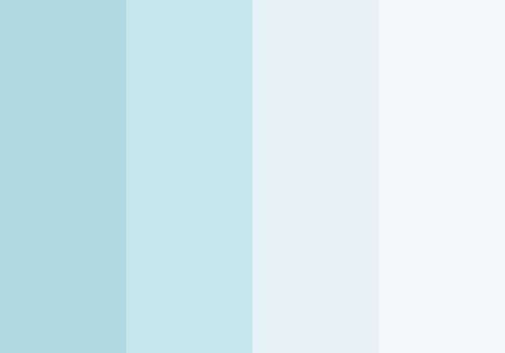  Tranquil Serenity colour palette