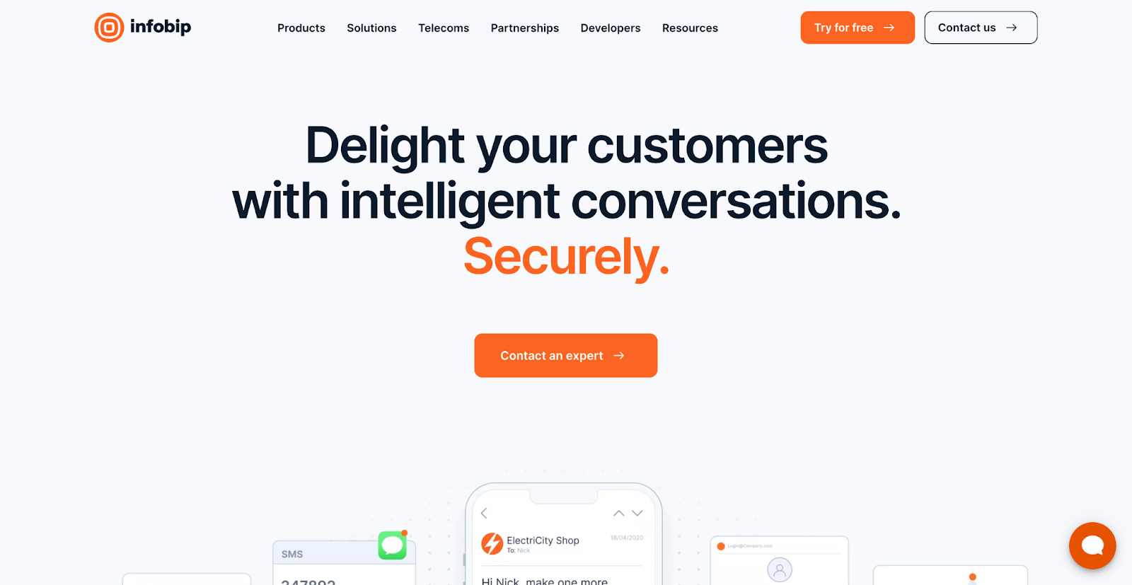 Infobip global communication platform for customer experience