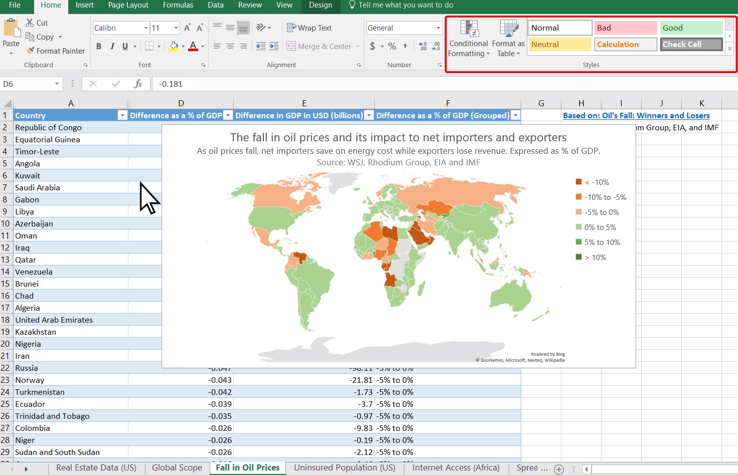 world map excel template