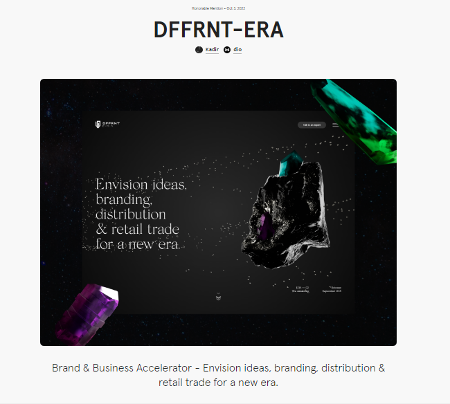 DFFRNT-ERA website