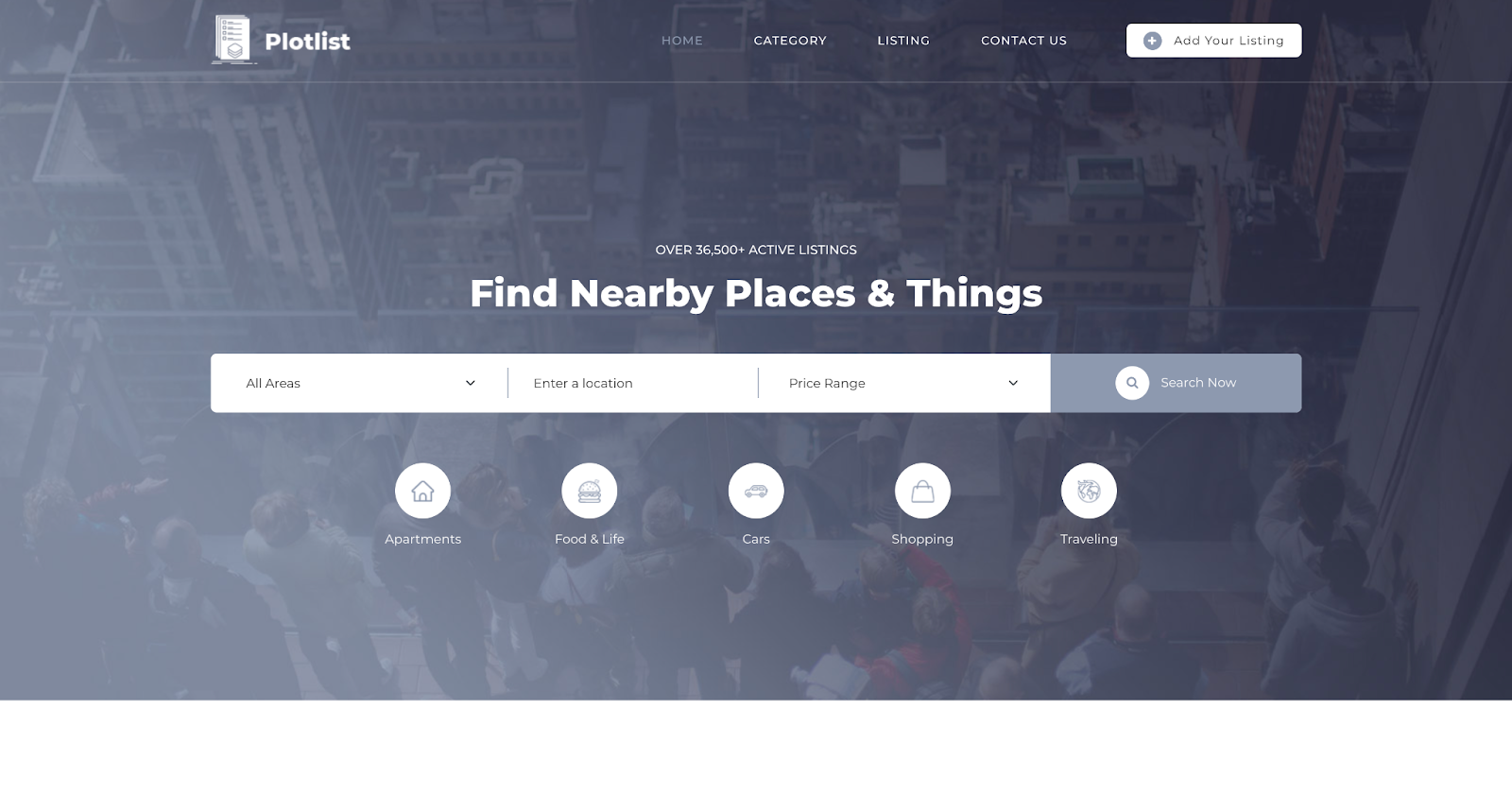 Use Plot Listing to build a responsive, beautiful directory Website