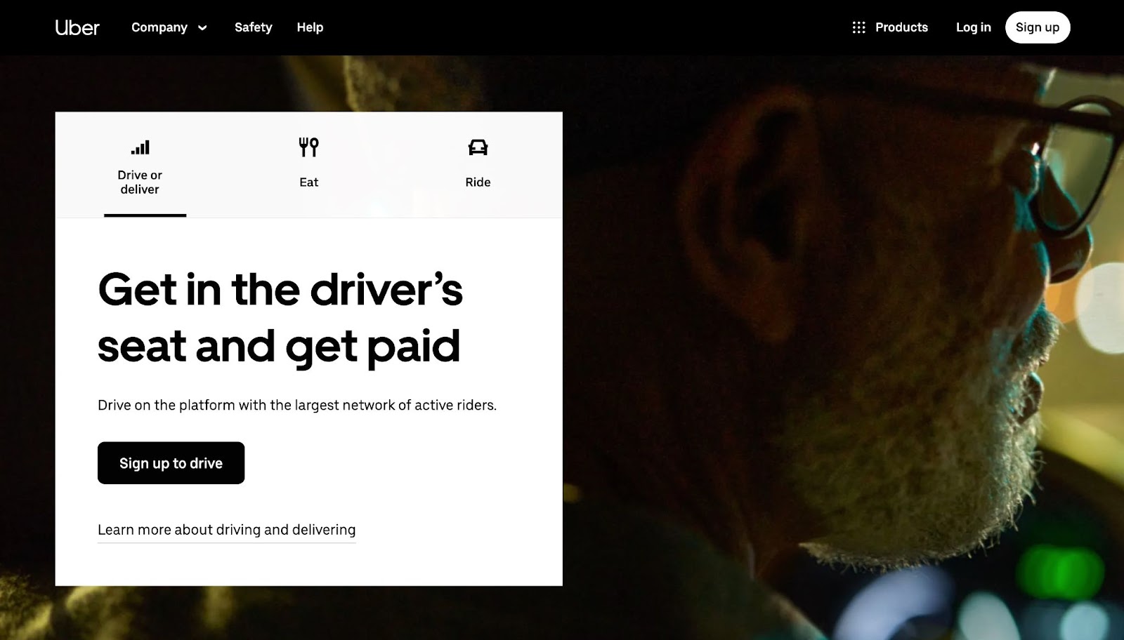 website color themes, uber