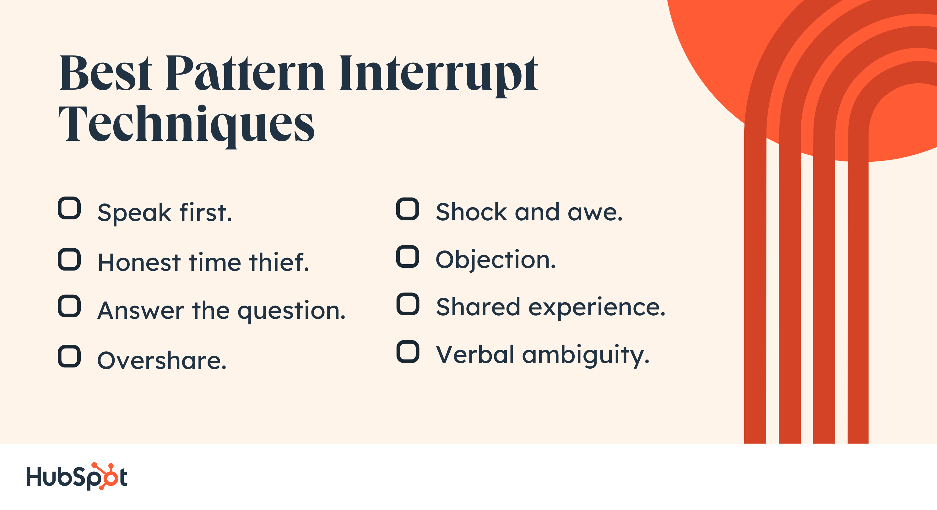 best pattern interrupt techniques