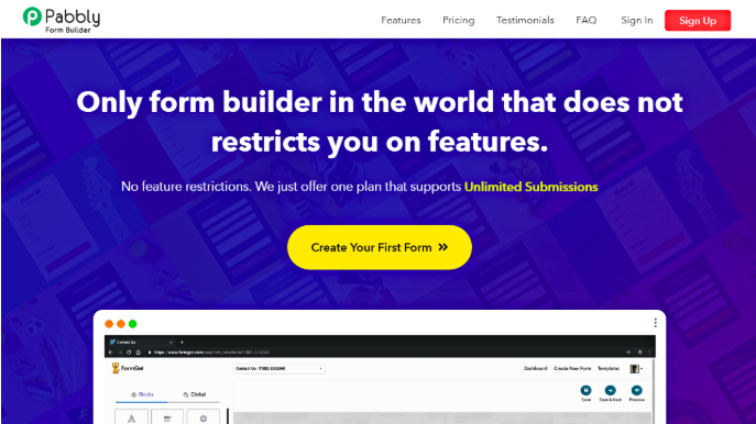 Pabbly Form builder