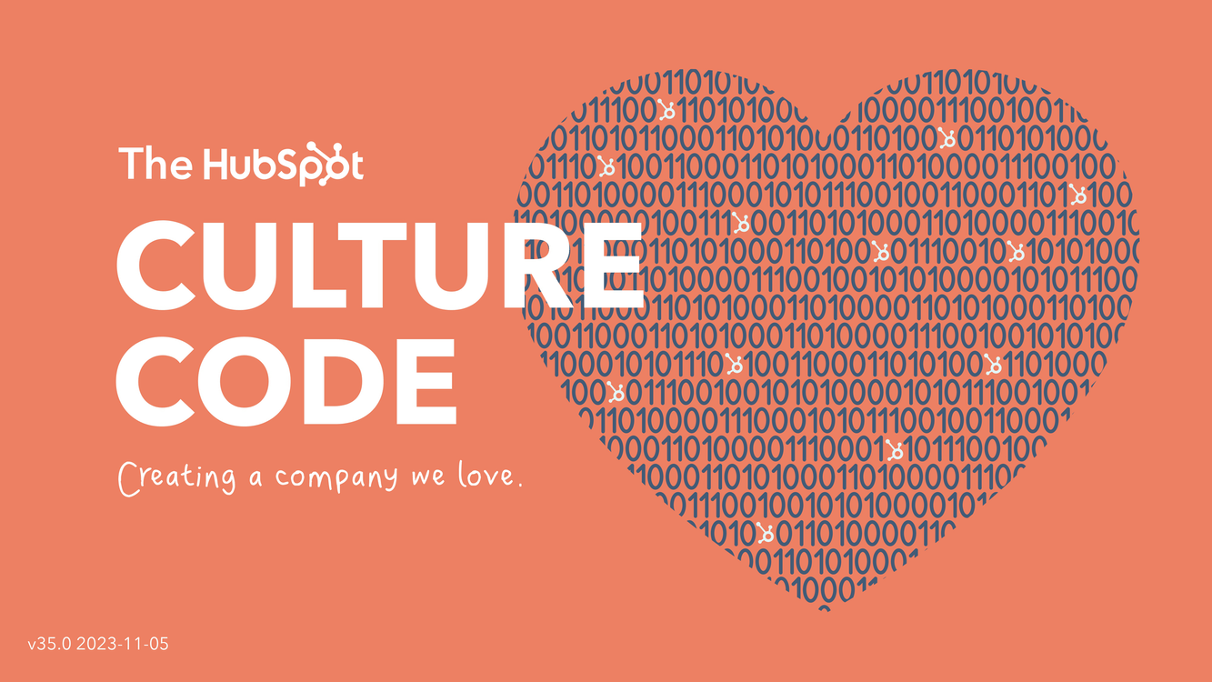The HubSpot Culture Code: Creating a Company We Love