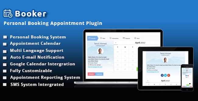 Booker Wordpress Plugin