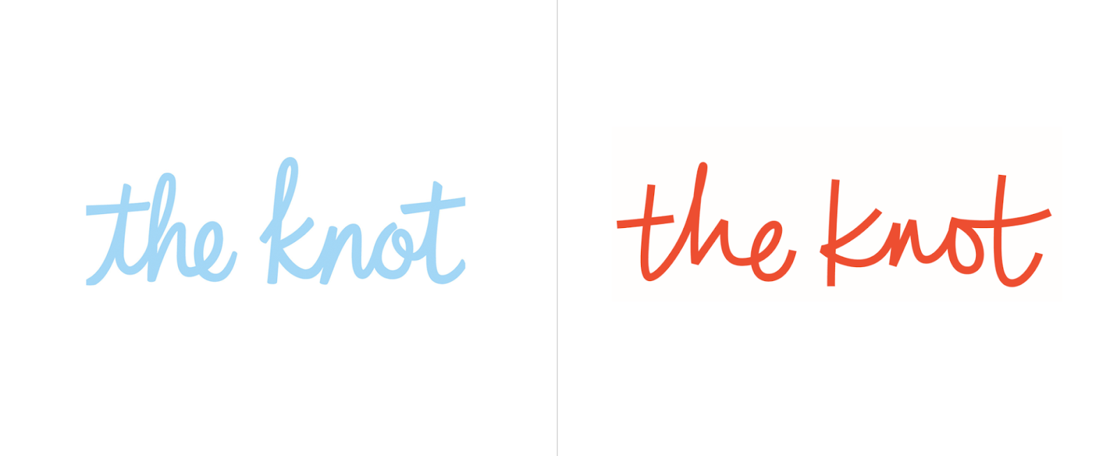 rebranding strategies: the knot logo redesign