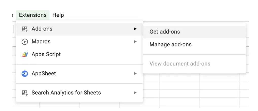addons - 21 of the Best Free Google Sheets Templates for 2024