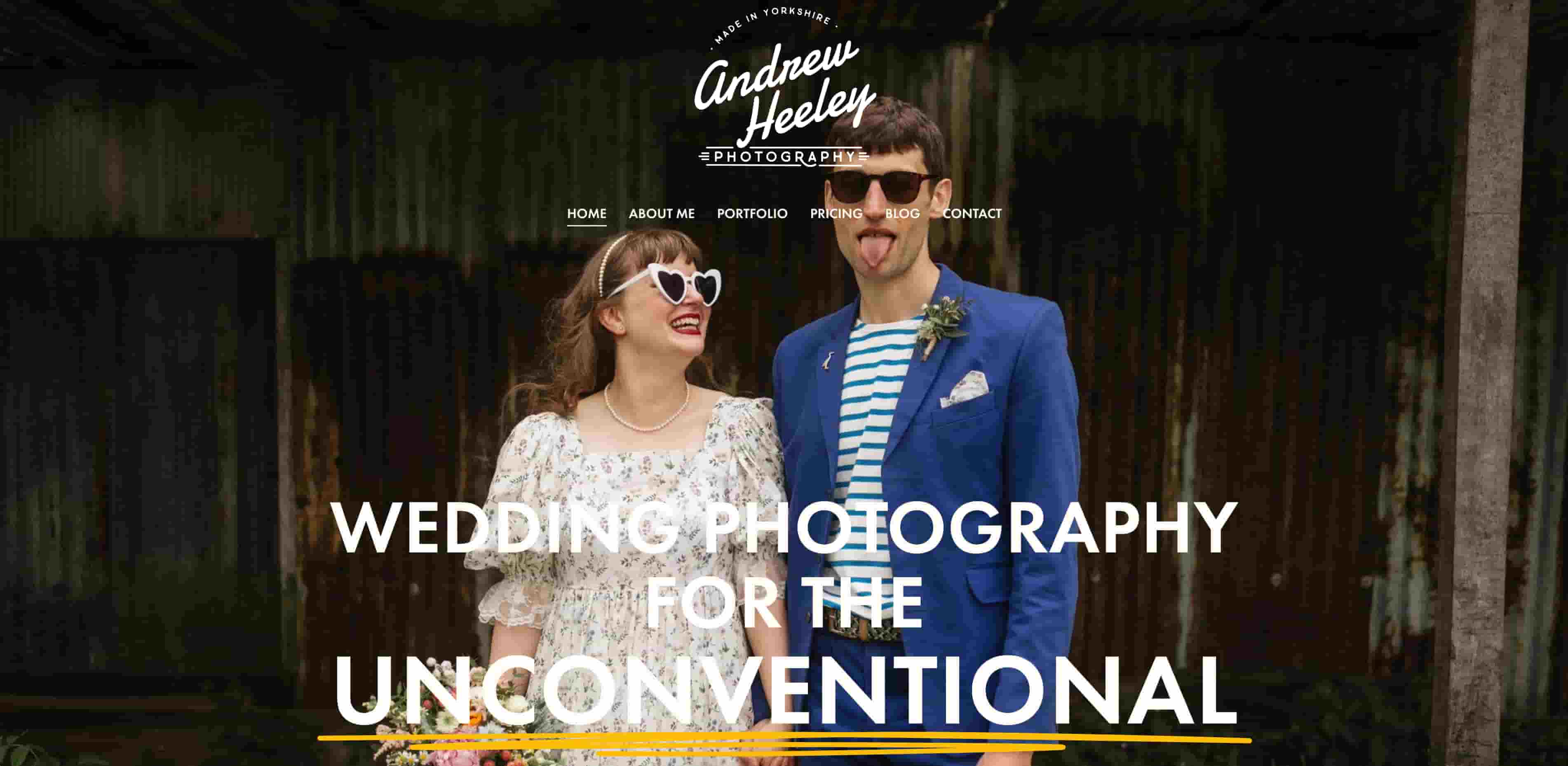 Grading 4 Beautiful Photography Websites for Design Inspiration