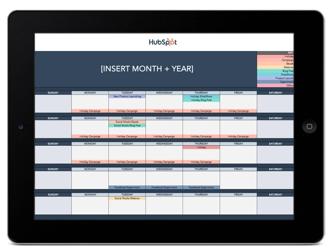 Social Media Calendar for  Sellers - Social Media Calendar