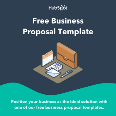 email template for a business proposal