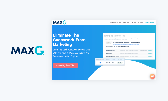 business intelligence tools: maxg