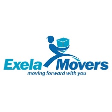 business name, picture of the Exela Movers logo