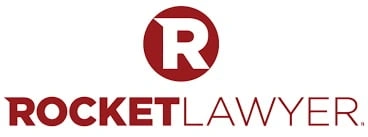 business name, picture of the Rocket Lawyer logo
