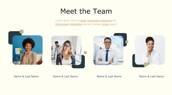 company profile powerpoint template