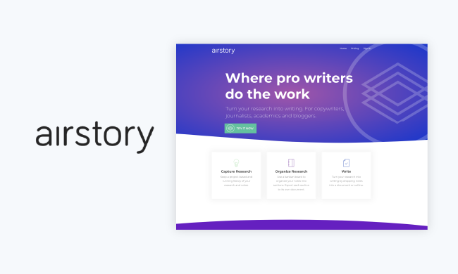 Content Marketing Tools: Airstory