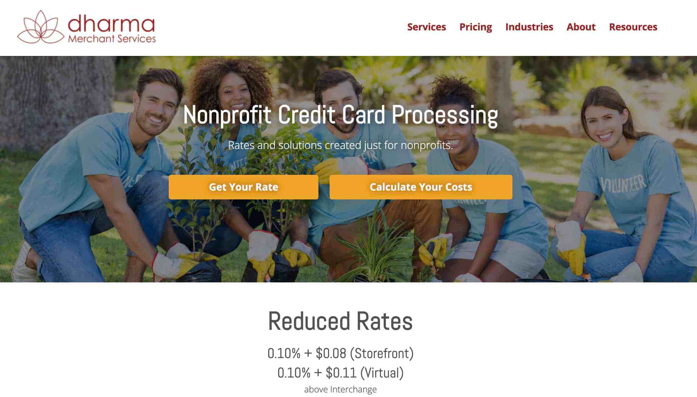 credit card processors for small businesses, Dharma Merchange Services