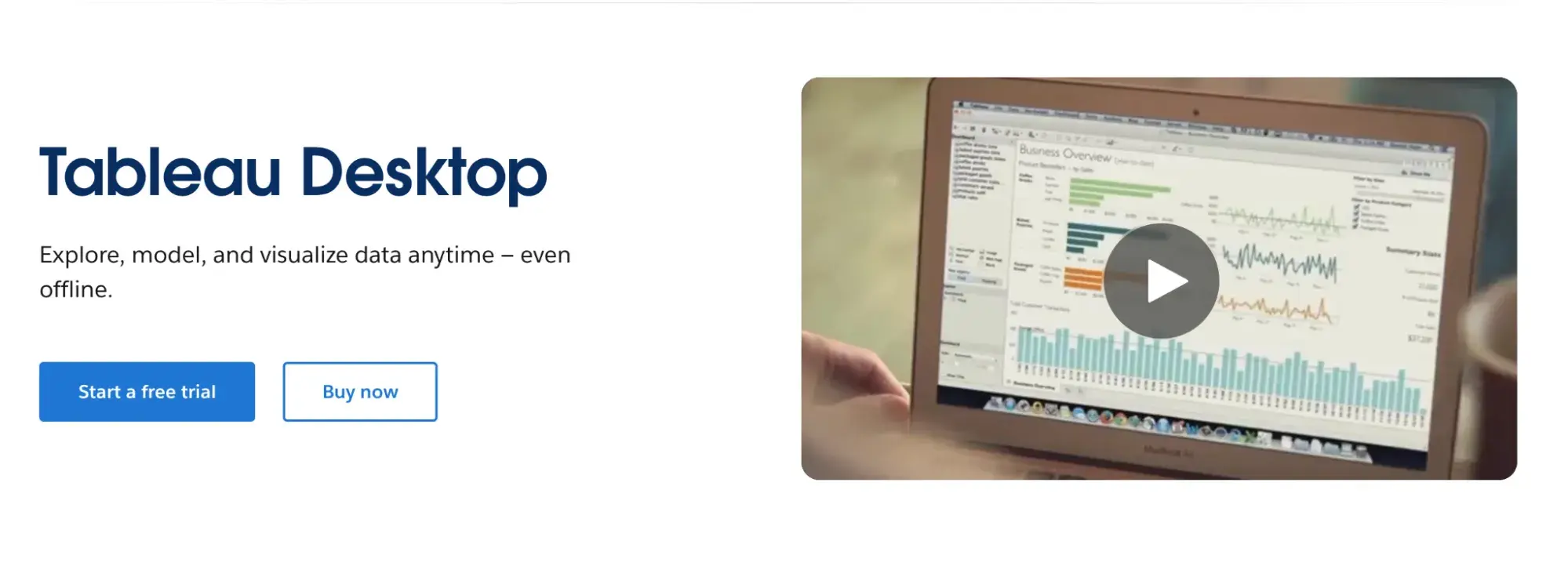 tableau desktop data visualization tool