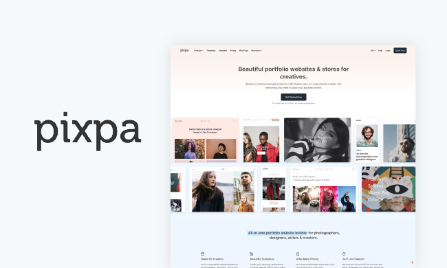 Digital Marketing Tools: Pixpa