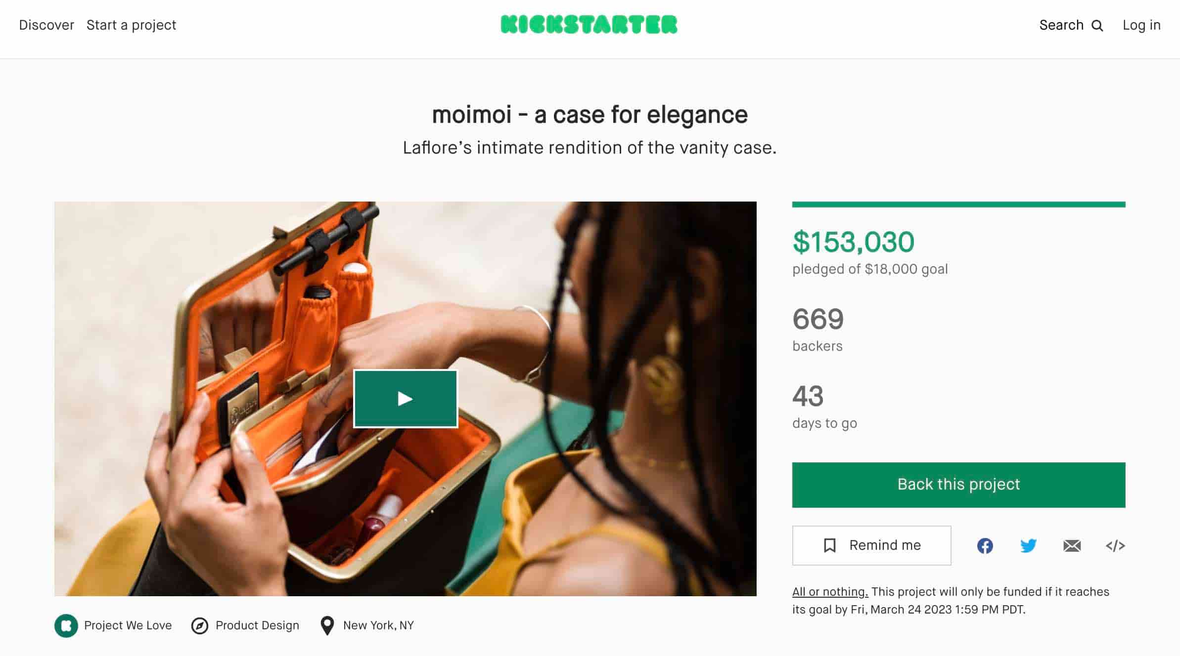 Kickstarter crowdfunding for businesses