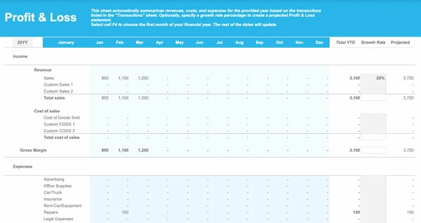 financialstatement - 21 of the Best Free Google Sheets Templates for 2024