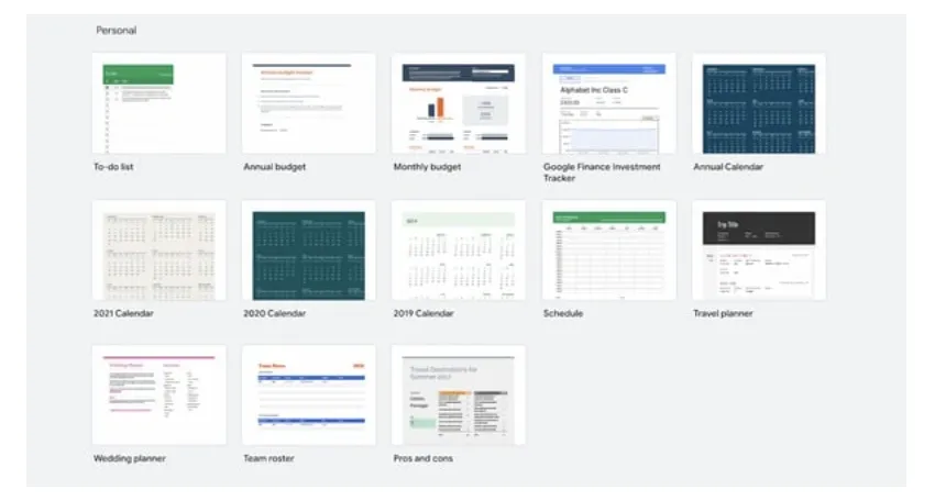 gallery - 21 of the Best Free Google Sheets Templates for 2024