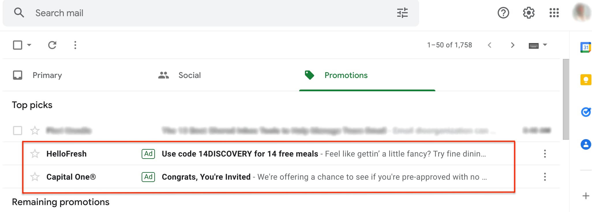google discovery ad gmail feed%20(1) jpg