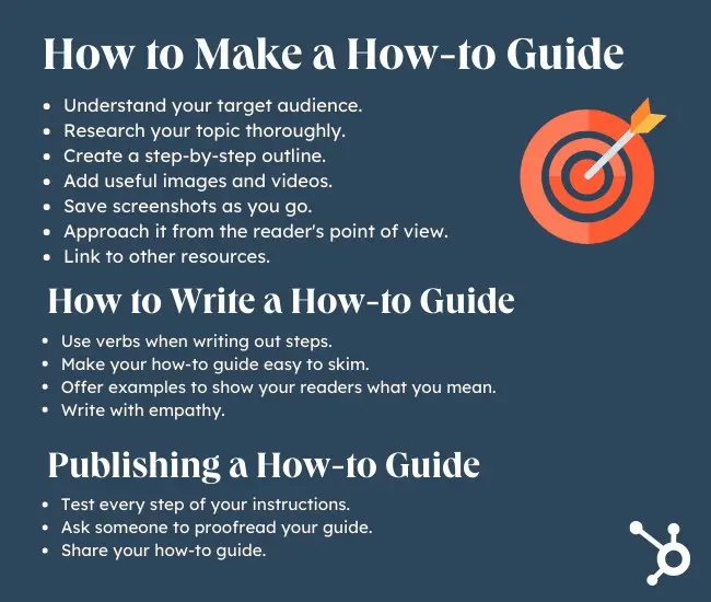 how to guide 13 - How to Create a How-to Guide: 21 Tips [+Examples]