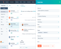 HubSpot's free help desk and IT ticketing software