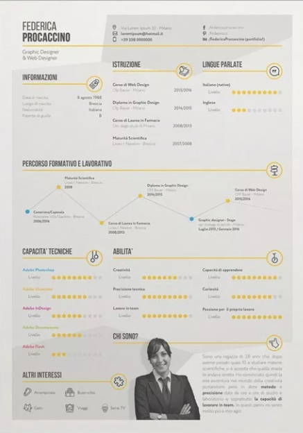 call center resume with creative image-based template
