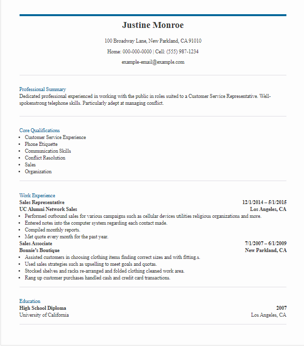 How To Write A Standout Customer Service Resume [Examples