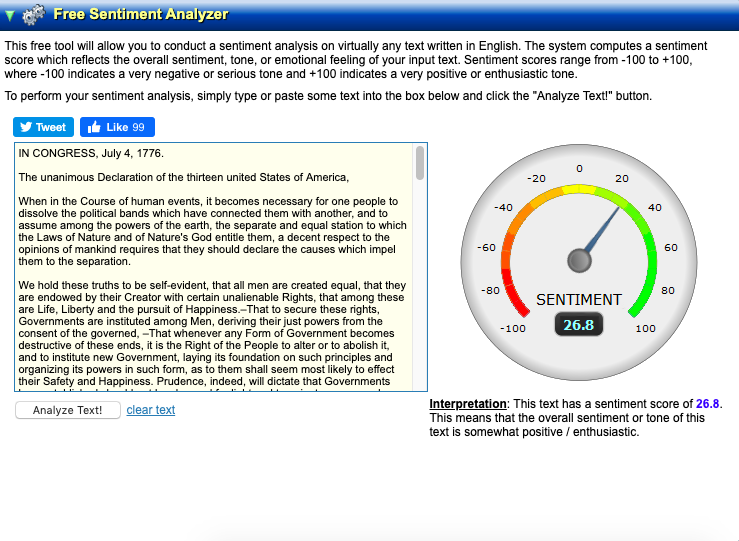 Sentiment-analyzer-tool