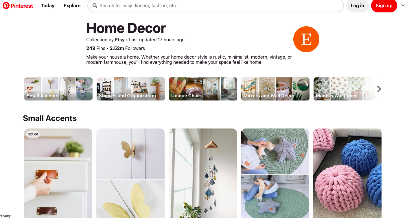 Home Decor Pinterest Board