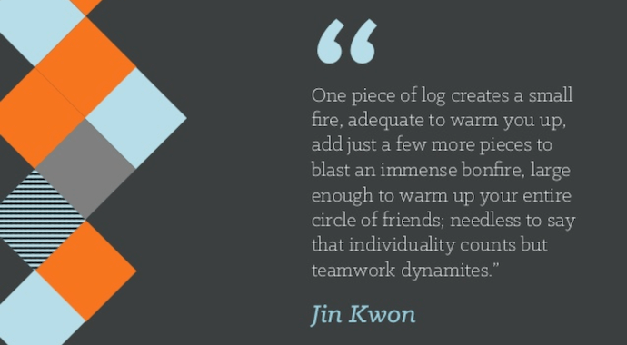Quote by Jin Kwon