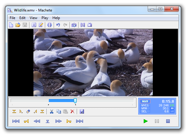 machete video editing app