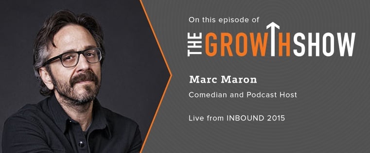 Marc Maron on the Future of Podcasting: An Exclusive Chat at #INBOUND15 [Podcast]
