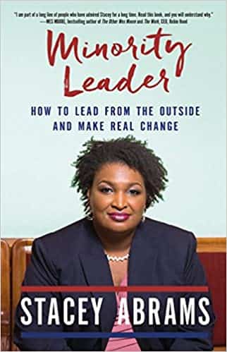 Front cover of minority leader by Stacey Abrams
