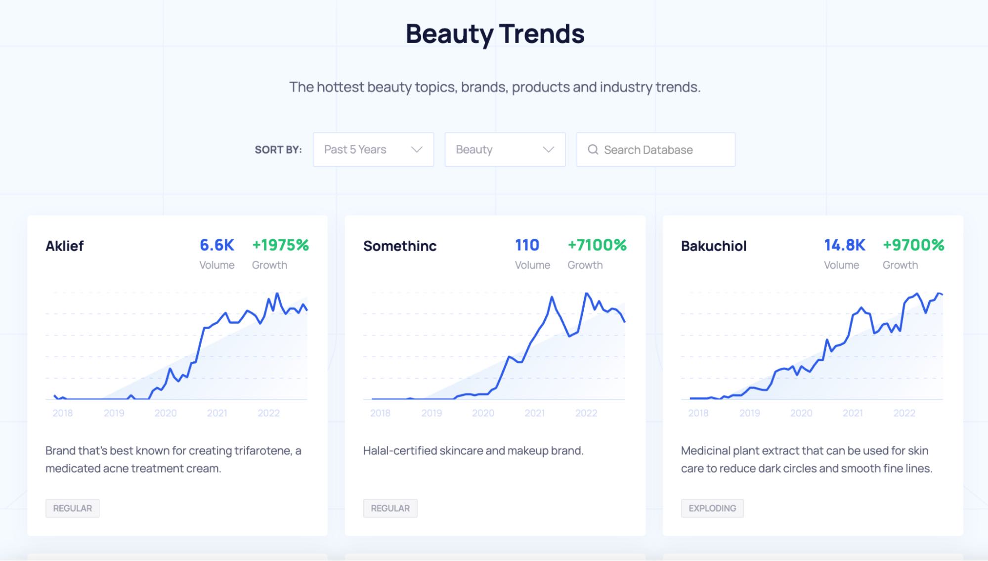 what is a niche market; beauty trends market research example