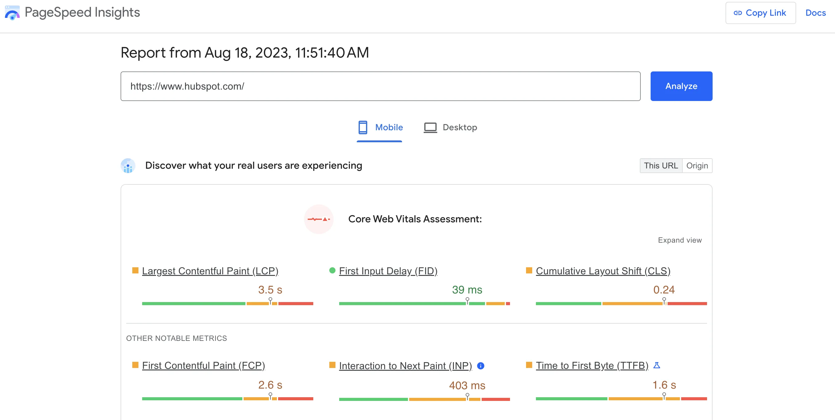 page insights - What Are Core Web Vitals? (+ How to Improve Yours)