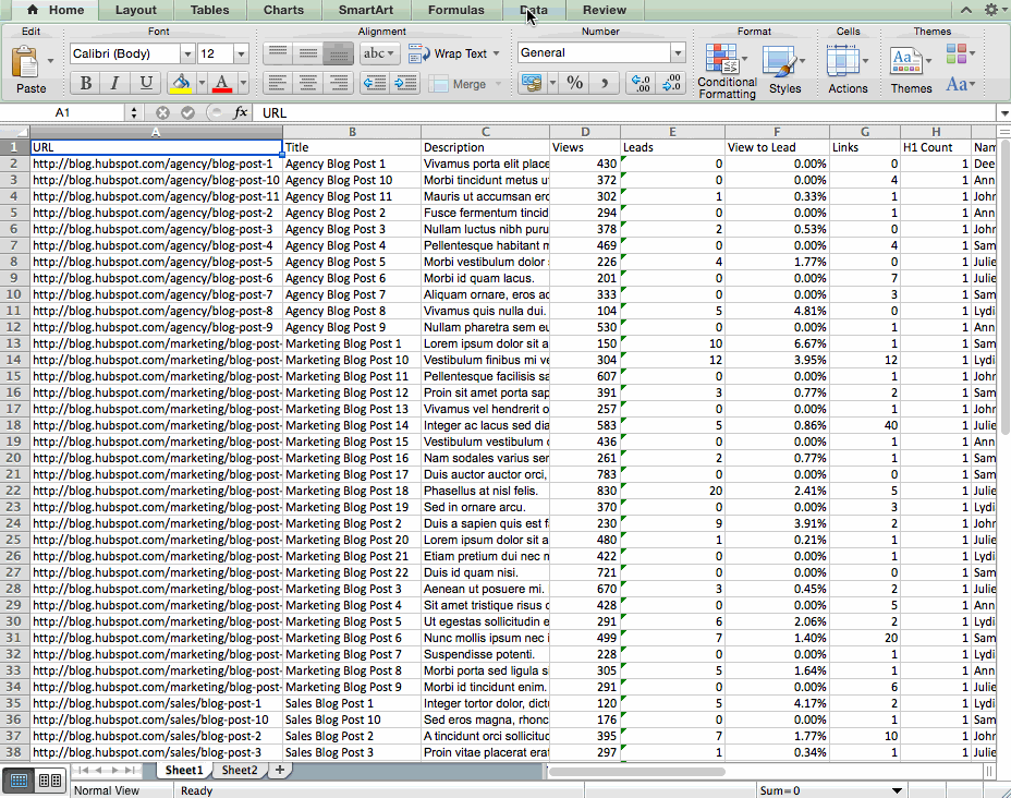 how do you use pivot tables in excel 2013
