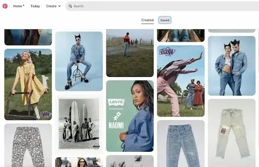 product marketing example pinterest levis collab - The Ultimate Guide to Product Marketing: How to Market a Product in 2024