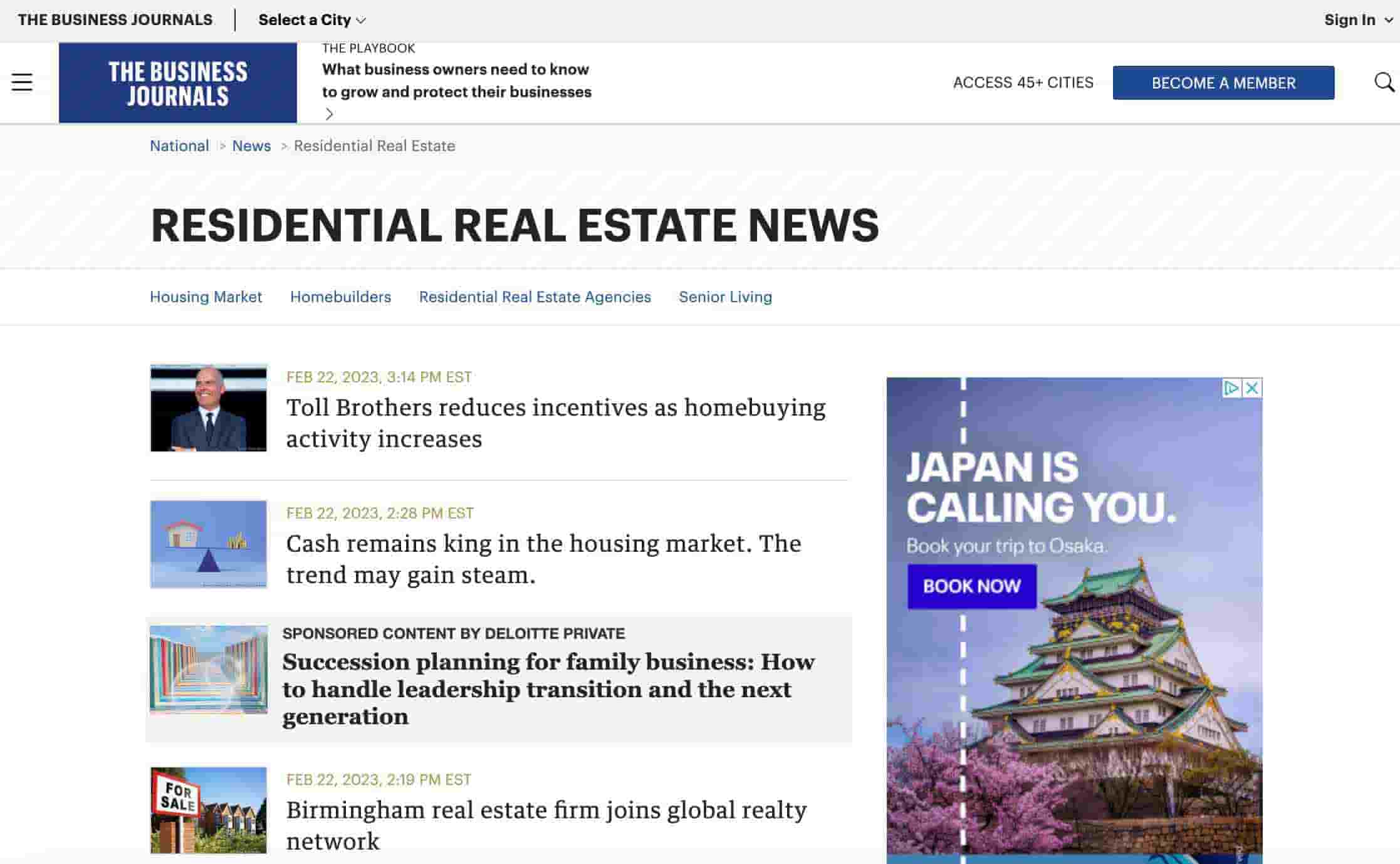 The Business Journals real estate blog