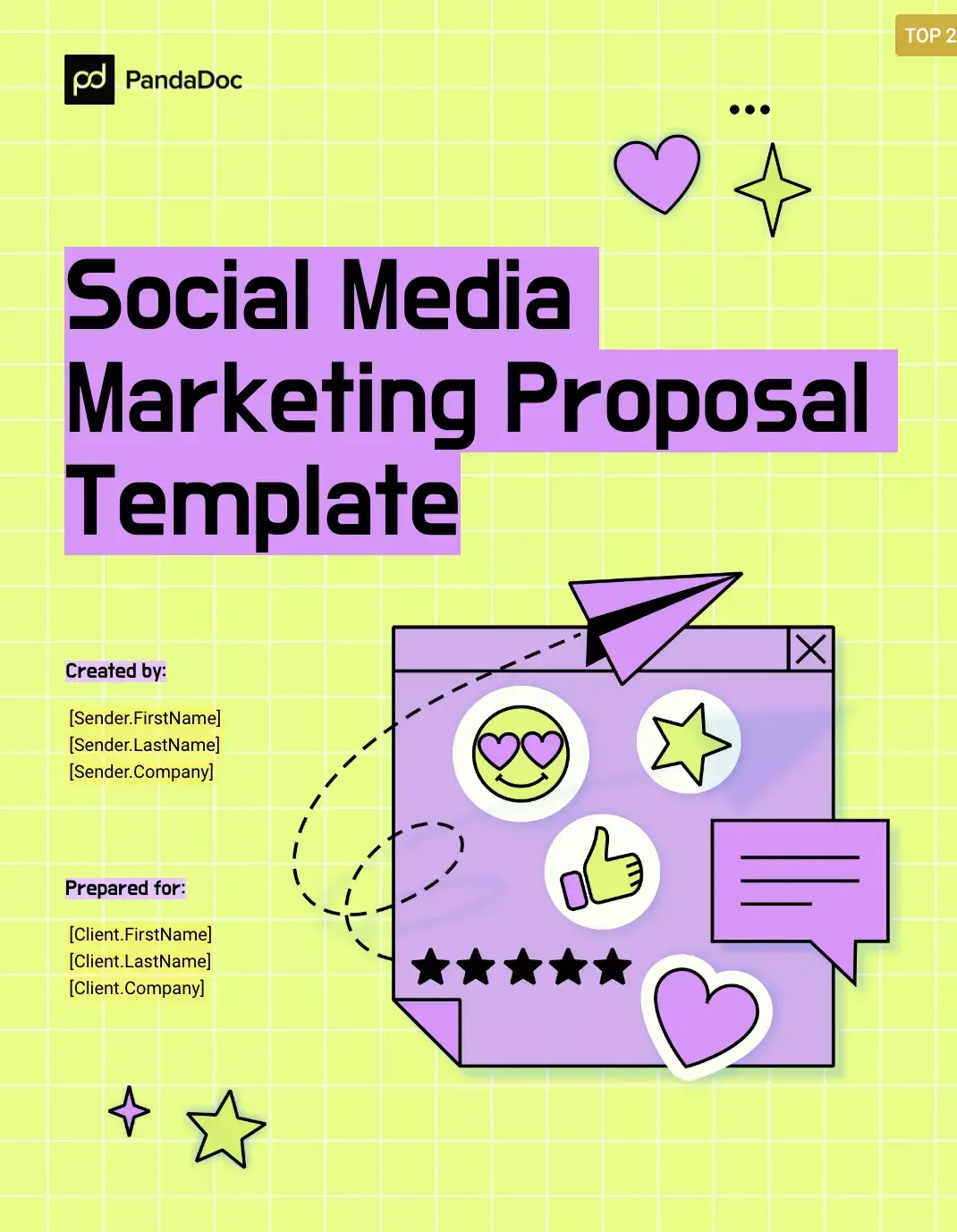 business proposal templates, social media marketing proposal