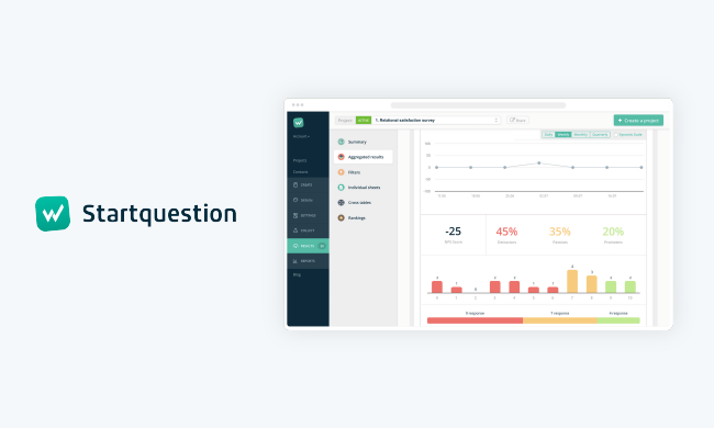 Survey Software: Startquestion