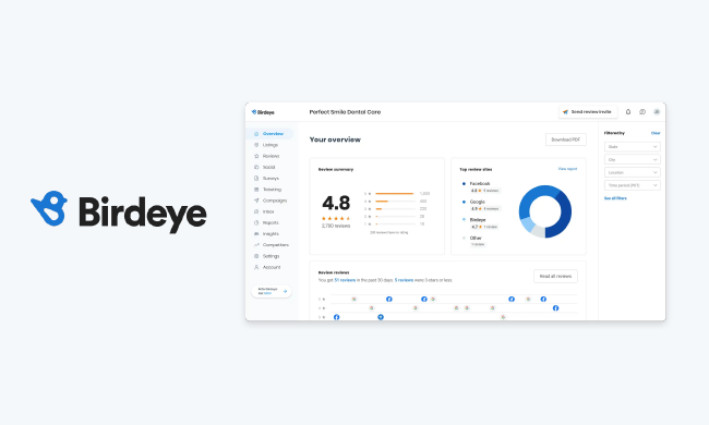 Survey Software: Birdeye