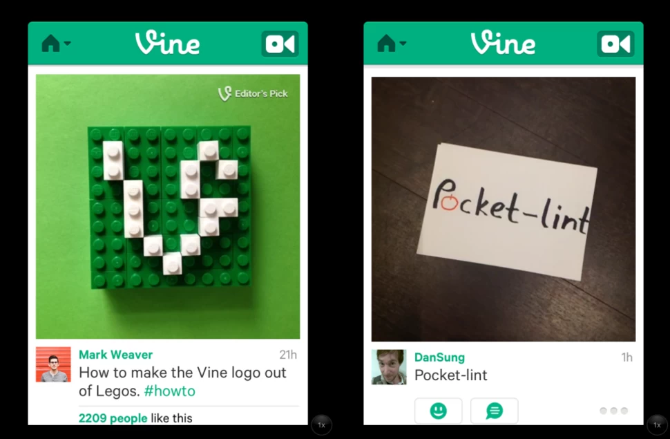 discontinued social media channel: vine